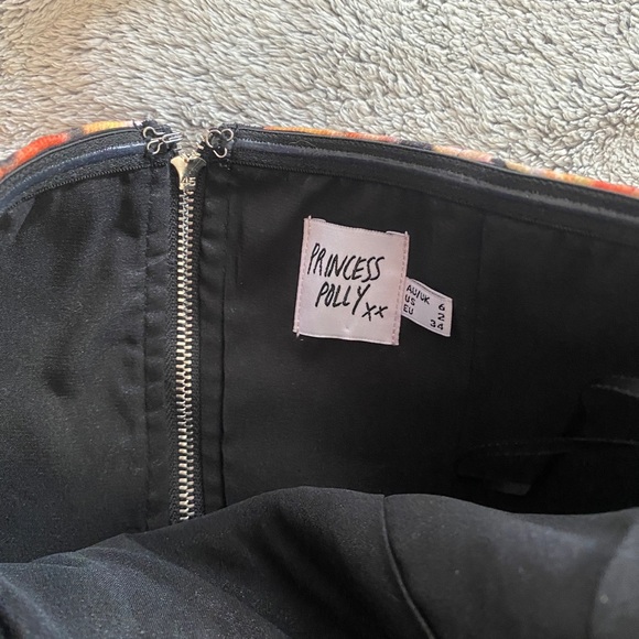 nwot princess polly y2k strapless top - Picture 3 of 4